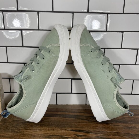 Skechers BOBS Beyond Sprouting Love Shoes Womens Size 9 Sage Slip On Sneaker - Picture 8 of 15